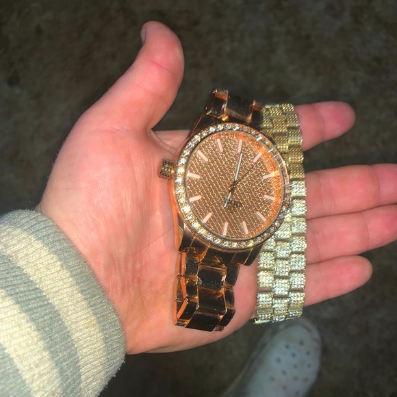 Rose Gold watch gift set - Picture 1 of 2